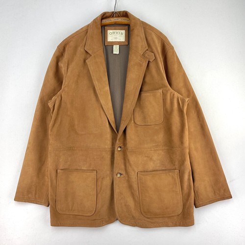 Orvis lederjacke herren l - orvis,